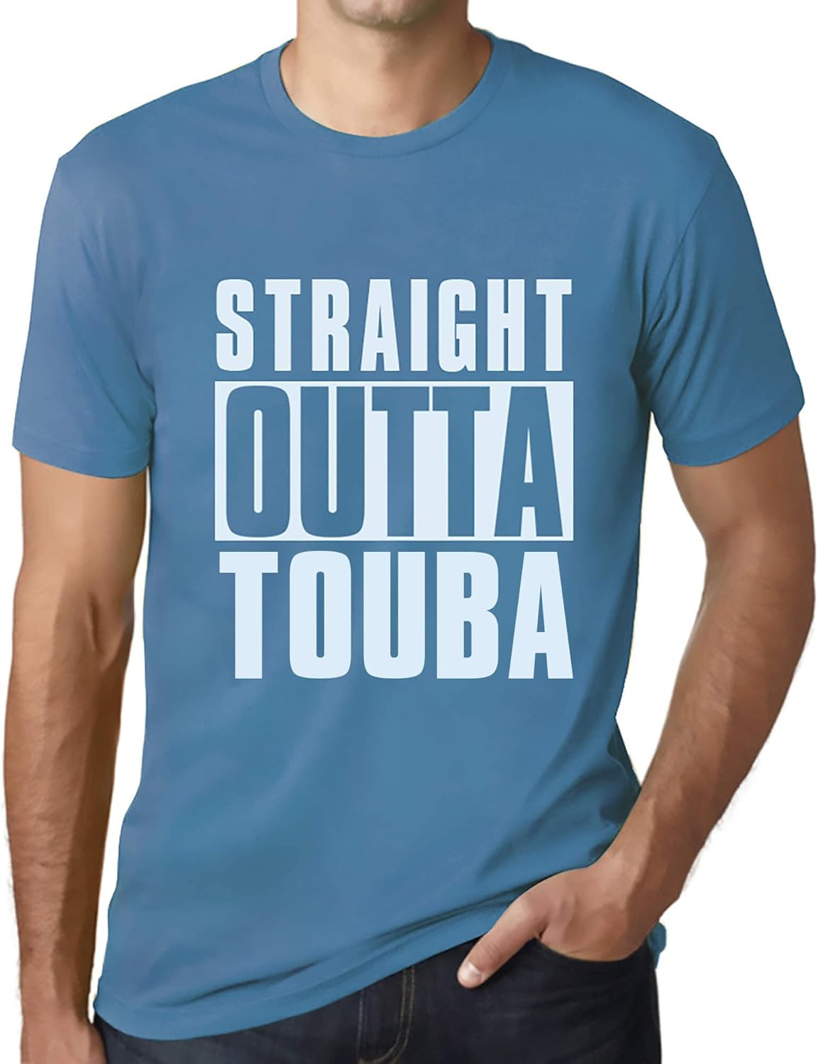 Straight Up Tour Tee 青　XL New Era Street Swing Oceanside Blue Oversized Short Sleeve T